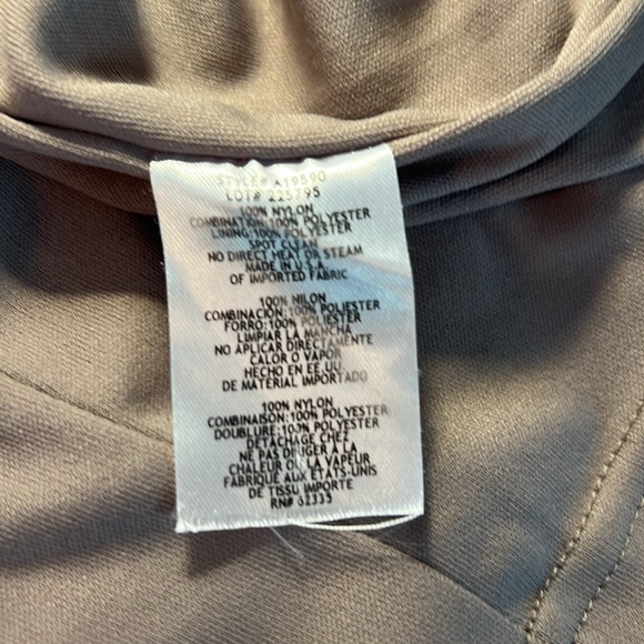 Betsy & Adam EUC Size 14 Sequined Taupe Gray Cocktail Formal Party Dress (0481) - Picture 11 of 11